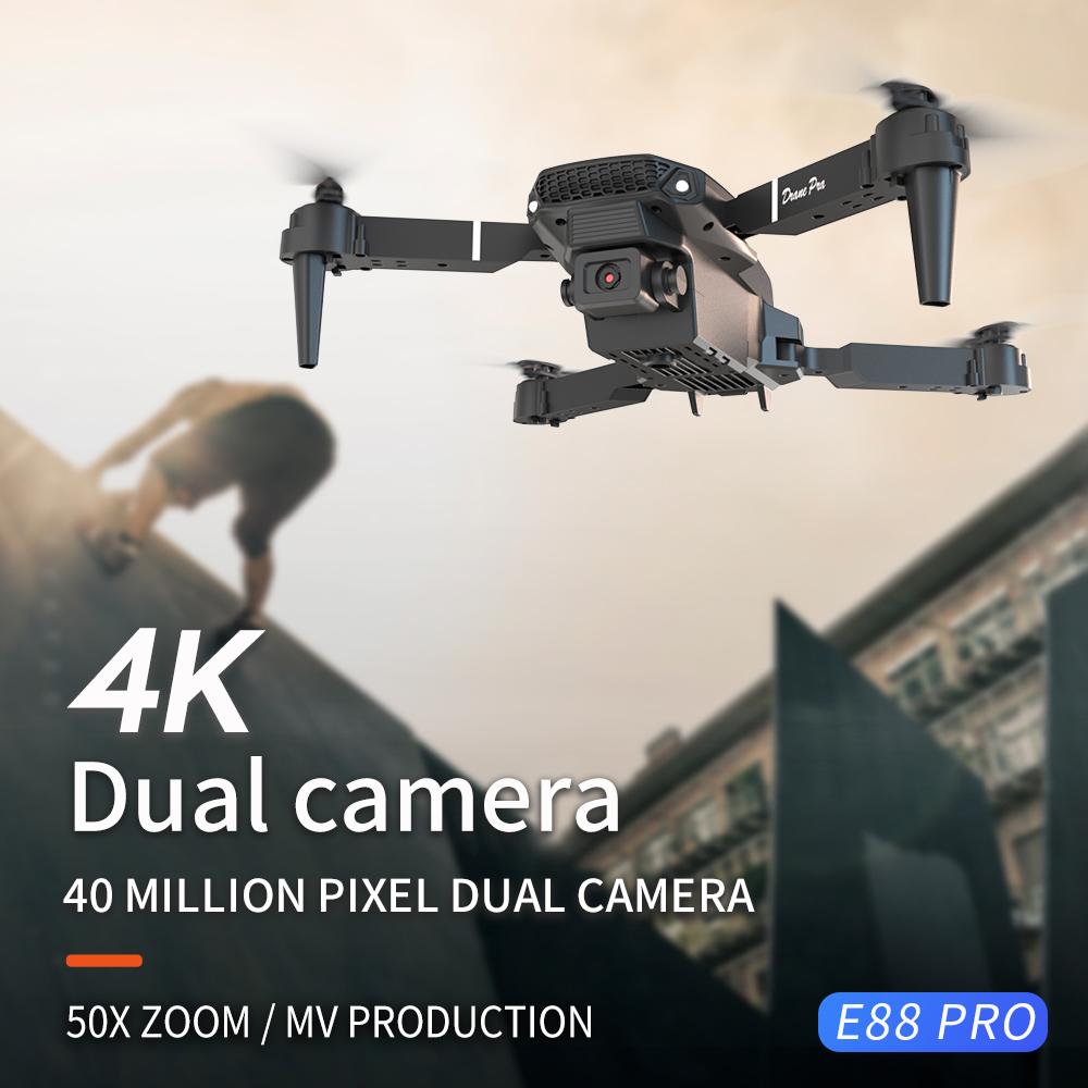 2026 NOVO E88 Drone RC Profiss - Drone Camera Professional avaliação e preço