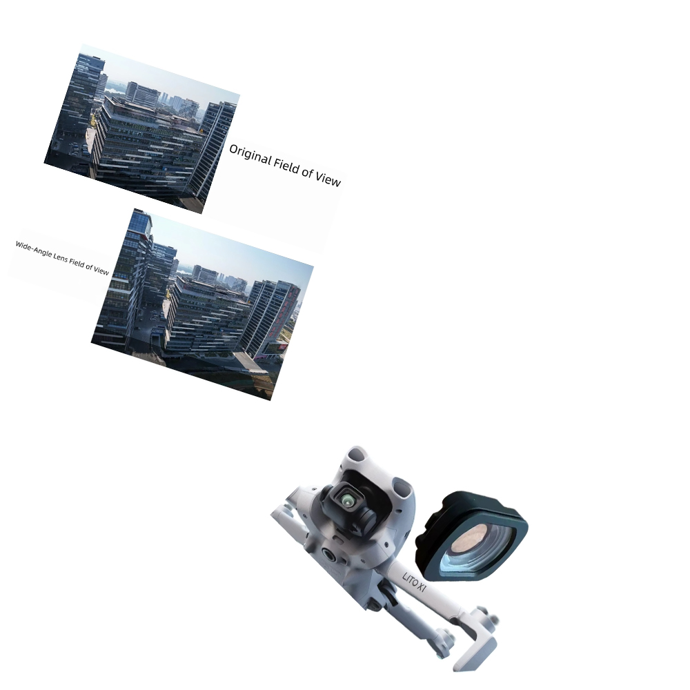 Lente grande angular para DJI  - Drone Camera Wide Angle avaliação e preço