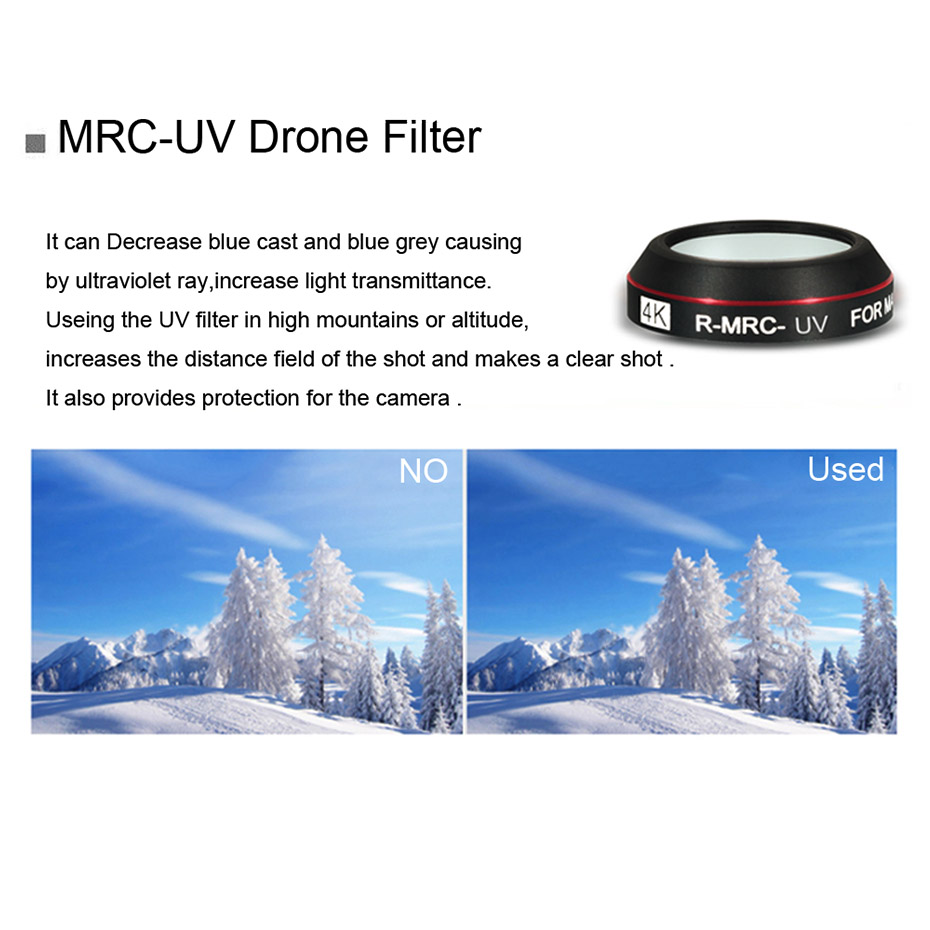 Filtro do zangão para mavic pr - Drone Camera Night Vision avaliação e preço