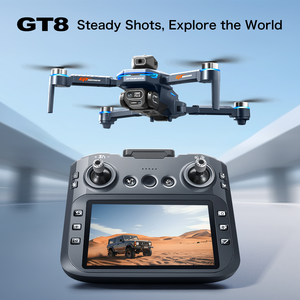 Drone Dobrável GT8 Max com Câm - Drone Camera Night Vision avaliação e preço