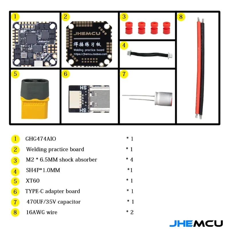 Controlador de Voo JHEMCU GHG4 - Betaflight Fc F4 avaliação e preço