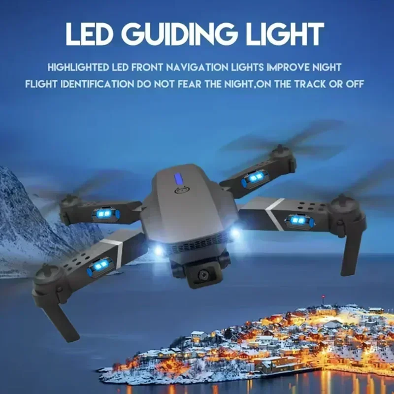 E88 pro wifi fpv drone grande  - Drone Camera Professional avaliação e preço