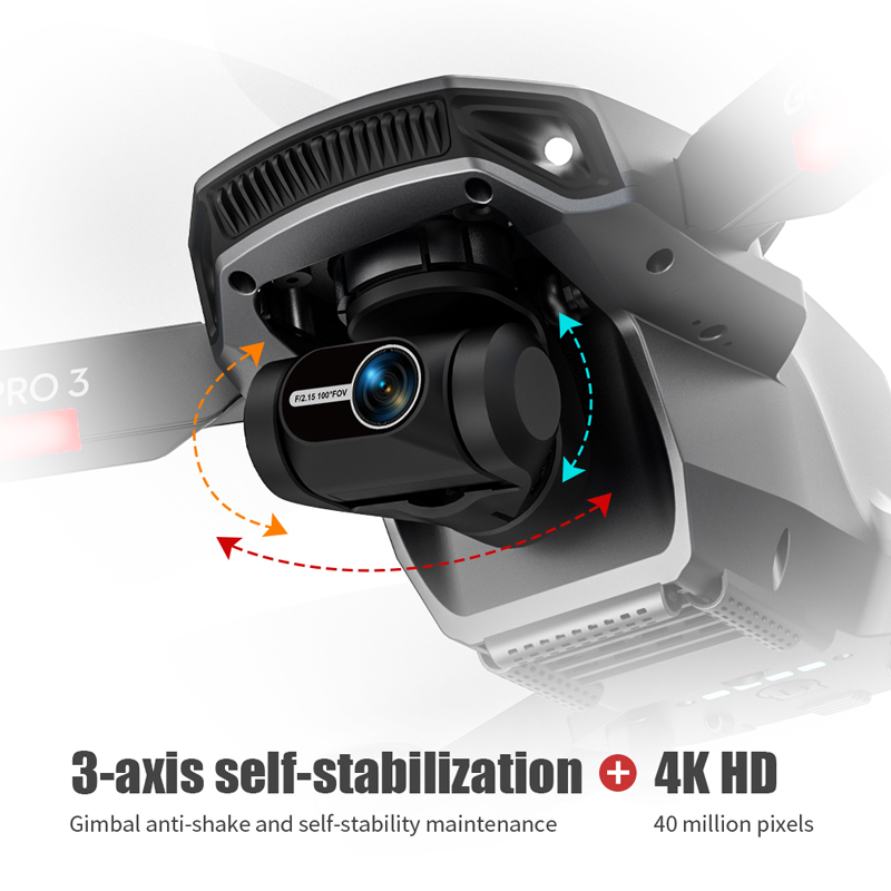 L106 Pro 3 Drone 5G WIFI FPV D - Drone Camera 4K avaliação e preço