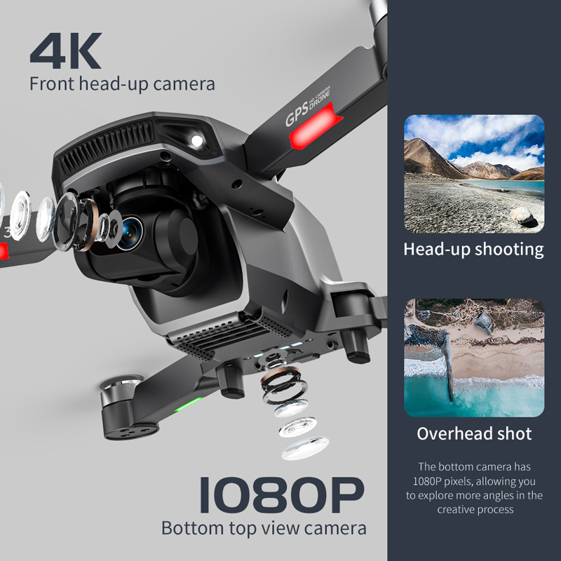 L106 Pro 3 Drone 5G WIFI FPV D - Drone Camera 4K avaliação e preço